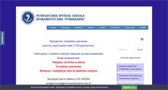 Desktop Screenshot of pomeraniachojnice.edu.pl